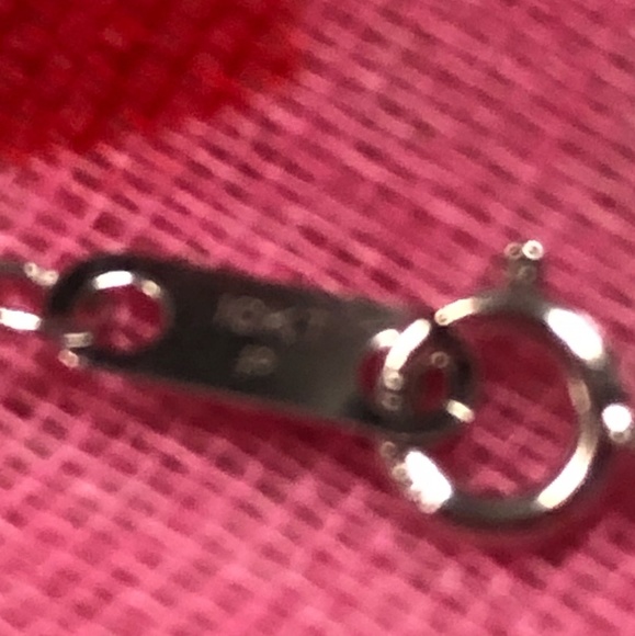 10 K Black  Scottie Dog Pendant Necklace - Picture 4 of 7